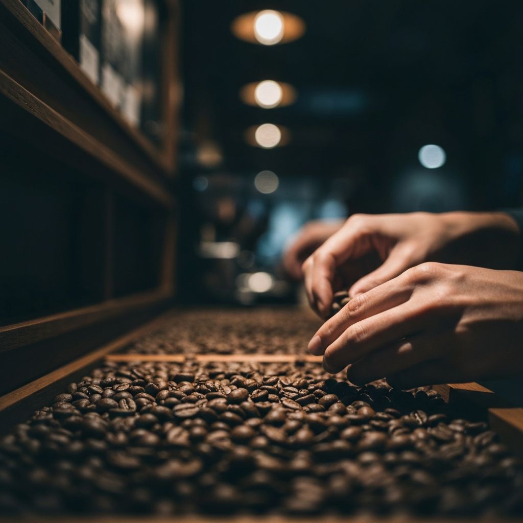 تجربة القهوة